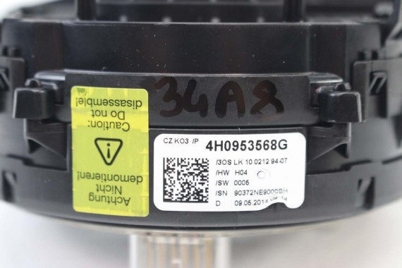 VW AUDI A6 A7 A8 TAŚMA KIEROWNICY AIR BAG 4H0953568G 4H0953568H 4H0 953 568 pierścień 4H0953568G 4H0953568H 4H0953568G 4H0953568