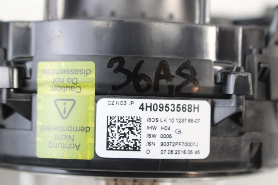 AUDI A6 A7 A8 TAŚMA AIR BAG 4H0953568H 4H0953568A 4H0953568G 4H0953568B 4H0 953 568 H pierścień 4H0953568A 4H0953568G 4H0953568B