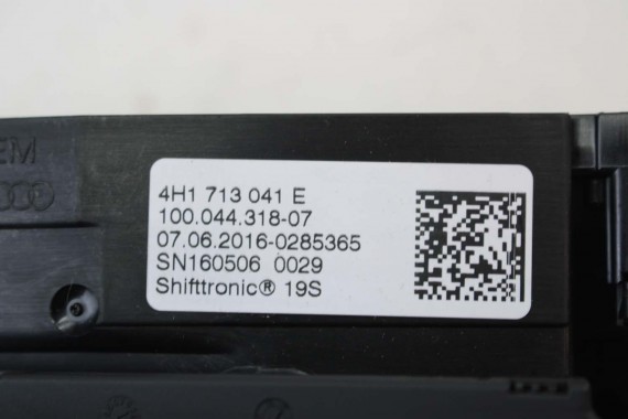AUDI A8 WYBIERAK SKRZYNI BIEGÓW 4H1713041E 4H1927731A 4H1927731A LEWAREK 4H1927731A 4H1927731 4H1927731A 4H1927731A 4H1927731 4H