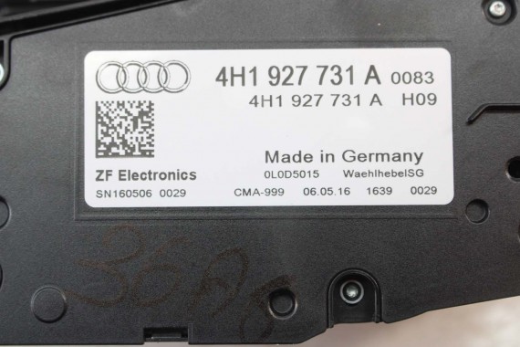 AUDI A8 WYBIERAK SKRZYNI BIEGÓW 4H1713041E 4H1927731A 4H1927731A LEWAREK 4H1927731A 4H1927731 4H1927731A 4H1927731A 4H1927731 4H