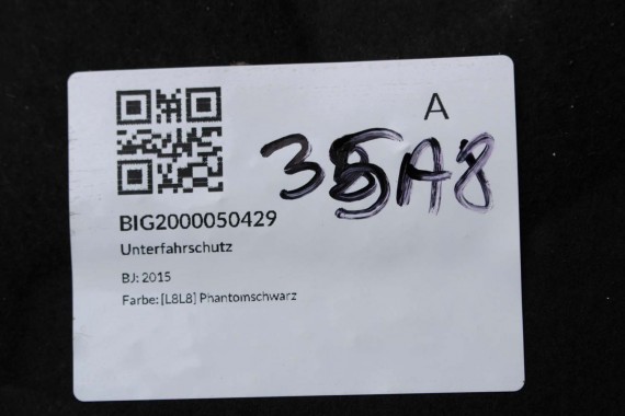 AUDI A8 OSŁONA PODŁOGI PODWOZIA 4H0825189B 4H0825190B 4H0 825 189 B 4H0 825 190 B przód przdnia strona lewa prawa 4H 2010- D4