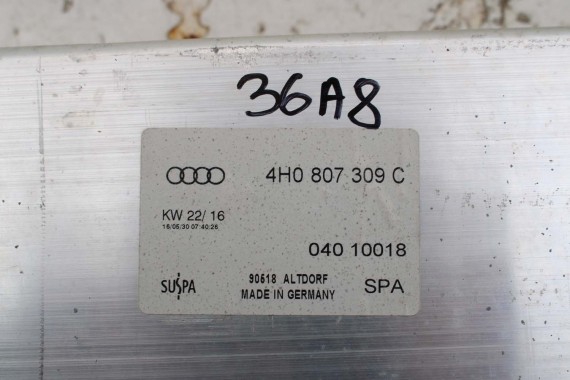 AUDI A8 BELKA ZDERZAKA TYŁ 4H0807309C 4H0807309D 4H0 807 309 wzmocnienie 4H0807309 4H0807309A 4H0807309C 4H D4 2010- 4H0807309C