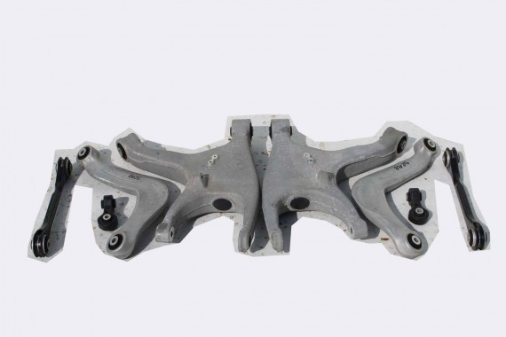 AUDI A8 WAHACZ TYŁ 8R0505311F 8K0505323H 8K0501529L 8K0505465G SANKI komplet 4H D4 8R0505311B 8R0505311E 8K0505323D 8K0505323F