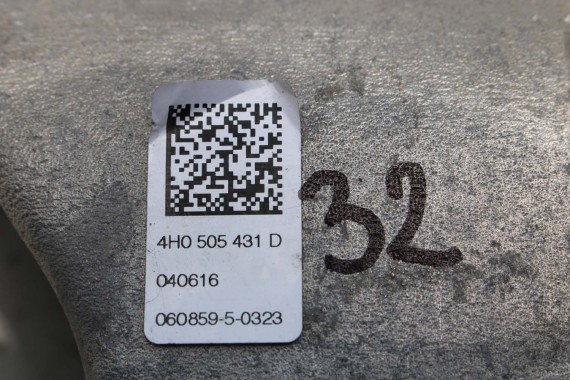 AUDI A8 ZWROTNICA TYŁ 4H0505431D 4H0505432D ZAWIESZENIA tył tylna 4H0505431C 4H0505432B 4H0505431C 4H0505432B 8K0407613B 4H D4