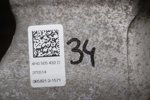 AUDI A8 ZWROTNICA TYŁ 4H0505431D 4H0505432D ZAWIESZENIA tył tylna 4H0505431C 4H0505432B 4H0505431C 4H0505432B 8K0407613B 4H D4