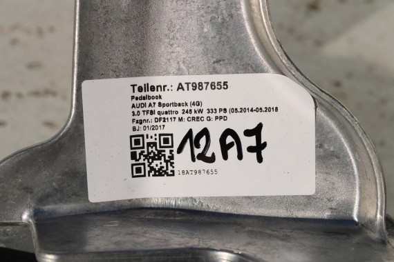 AUDI A8 PEDAŁ HAMULCA 4G1723117 4H1723140A PEDAŁY hamulca podstawa 4H1723140A wspornik 4G1723117 4G1723117 4H1723140A 4G1723117