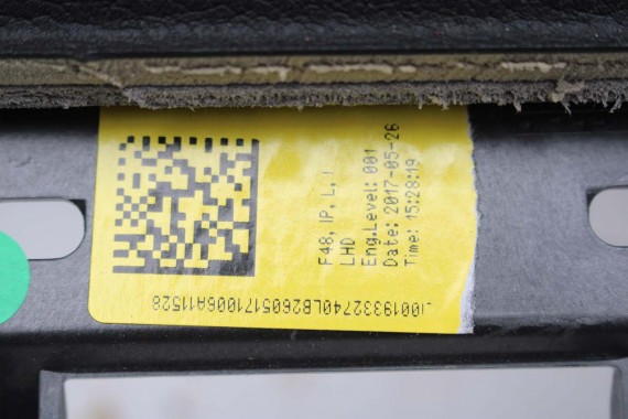 BMW X1 X2 F48 F39 KONSOLA PULPIT DESKA ROZDZIELCZA KOKPIT PULPIT 9332740 czarna 2566133 9332740 9332740 9332740 9332740 9332740