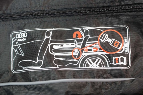 AUDI POKROWIEC NA NARTY BAGAZNIKA TAPICERKA 4L0885215 4L0 885 215 ETUI torba BAGAŻNIKA TAPICERKA 4L0885215 4L0885215 4L0885215