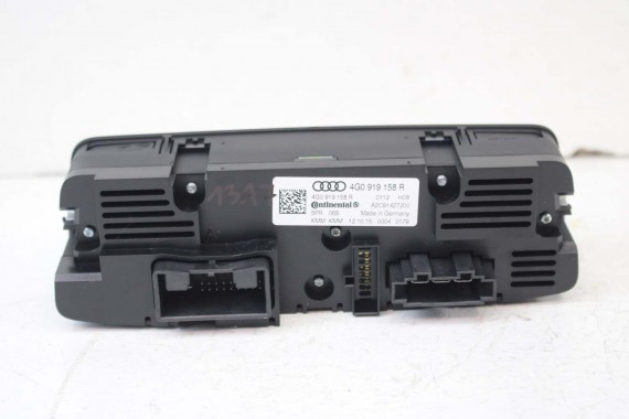 AUDI A6 S6 A7 PANEL KLIMATYZACJI TYŁ 4G0919158R moduł sterownik nawiewu klimy 4G0 919 158 4G C7 4G0919158R 4G0919158R 4G0919158R
