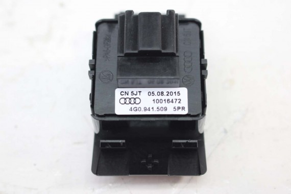 AUDI A6 A7 PRZYCISK ŚWIATEŁ AWARYJNYCH 4G0941509 4G0 941 509 5PR czarny soul 4G C7 Przełącznik systemu ostrzegawczego 4G0941509