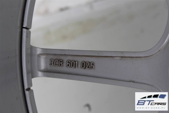 VW PASSAT B6 B7 CC SCIROCCO FELGI 17 KOŁA + OPONY felga 3C8601025 8J17H2 ET41 opona CONTINENTAL CONTIPROCONTACT 225 lato letnie