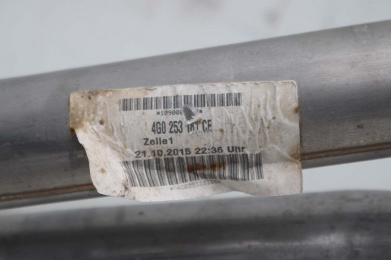 AUDI A6 A7 WYDECH TŁUMIK KOŃCOWY 4G0253611M 4G0253612M 4G0253181CE ŚRODKOWY 3.0 TDi ŚRODKOWY 4G0253409AJ 4G0253611M 4G0253181CE