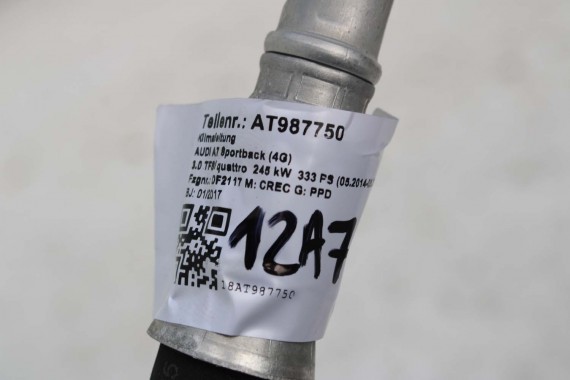 AUDI A7 RURKI KLIMATYZACJI klimy 4G0260701BT 4G0260707CS 4G0260710AH 4G1260712F 4G0260721R 4G0260707CB 4G0260707AG 4G0260707P