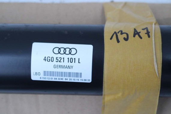 AUDI A6 A7 WAŁ KARDANA 4G0521101L 4G0521101E 4G0 521 101 L 4G0521101A 4G0521101 4G0521101G 4G0521101L 4G0521101E 4G0521101L c7