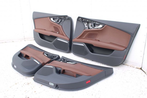 AUDI A7 BOCZEK BOCZKI DRZWI drzwiowe tapicerka skóra 4G8 4G8867103 4G8867104 4G8867303 4G8867304 4G8867103 4G8867104 4G8867303