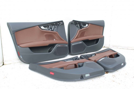 AUDI A7 BOCZEK BOCZKI DRZWI drzwiowe tapicerka skóra 4G8 4G8867103 4G8867104 4G8867303 4G8867304 4G8867103 4G8867104 4G8867303