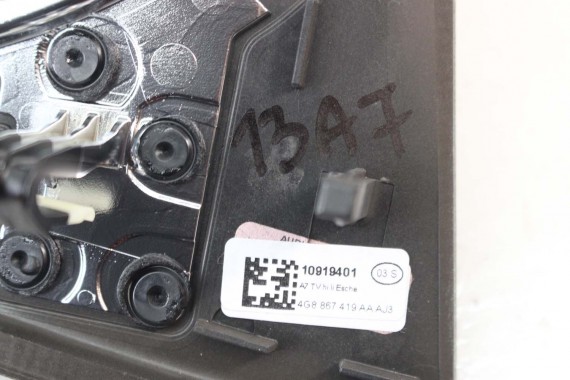 AUDI A7 LISTWY OZDOBNE WYKOŃCZENIE DEKORY 4G8867409AJ 4G8867410AH 4G8867419AA 4G8867420AA 4G8853190P 4G8864261N dekor AJ3 4G8 FL