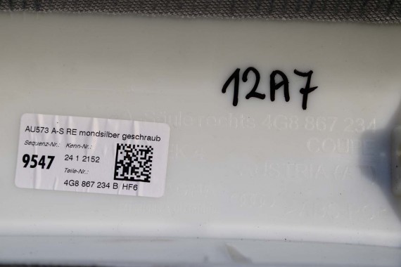 AUDI A7 SŁUPEK A POSZYCIE SŁUPKA 4G8867233B 4G8867234B 4G8867233 4G8867234 SŁUPKI HF6 4G8867233B 4G8867234B 4G8867233B 4G8867234