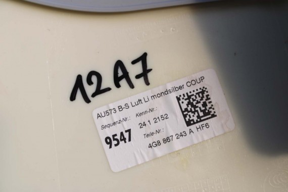 AUDI A7 SŁUPEK B POSZYCIE SŁUPKA 4G8867243A 4G8867244A 4G8867243 4G8867244 SŁUPKI HF6 4G8867243A 4G8867244A 4G8867243A 4G8867244