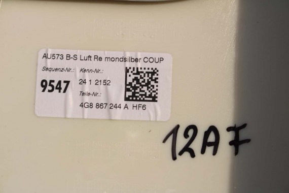 AUDI A7 SŁUPEK B POSZYCIE SŁUPKA 4G8867243A 4G8867244A 4G8867243 4G8867244 SŁUPKI HF6 4G8867243A 4G8867244A 4G8867243A 4G8867244