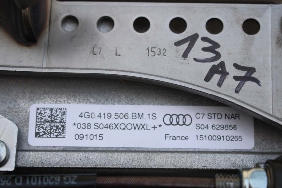 AUDI A6 A7 KIEROWNICY KOLUMNA 4G0419506BM przekładnia kierownicza 4G0419506AB 4G0419506AK 4G0419506AL 4G0419502A 4G0419502M 4G