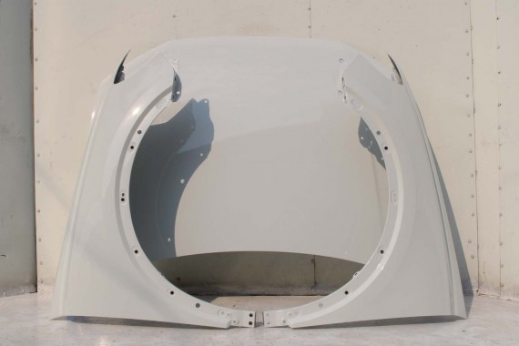 AUDI Q3 83A II PRZÓD maska błotniki zderzak pas przedni lampy wzmocnienie błotnik lampa FULL 2Y2Y LS9R Gletscherweiss Biały F3