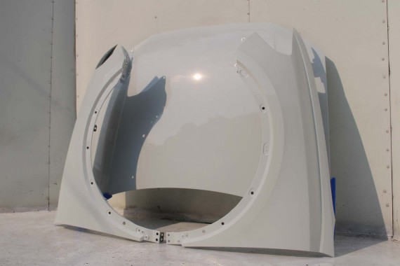 AUDI Q3 83A II PRZÓD maska błotniki zderzak pas przedni lampy wzmocnienie błotnik lampa FULL 2Y2Y LS9R Gletscherweiss Biały F3