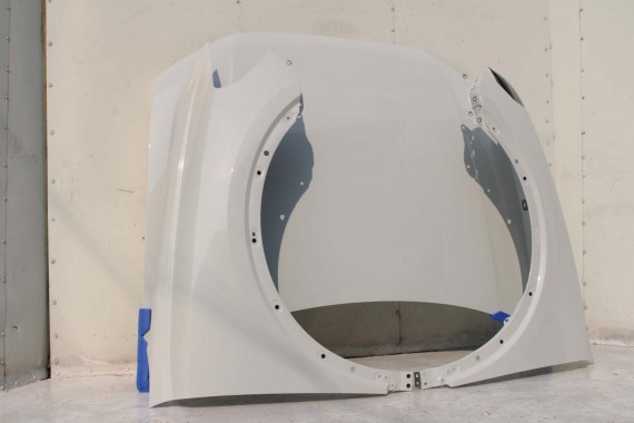 AUDI Q3 83A II PRZÓD maska błotniki zderzak pas przedni lampy wzmocnienie błotnik lampa FULL 2Y2Y LS9R Gletscherweiss Biały F3