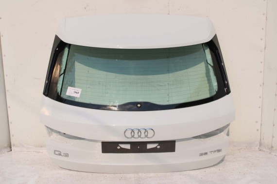 AUDI Q3 83A II TYŁ ZDERZAK + KLAPA BAGAŻNIKA + LAMPY lampa tylny Matrix 2Y2Y LS9R Gletscherweiss Biały F3 83A827025 83A807511