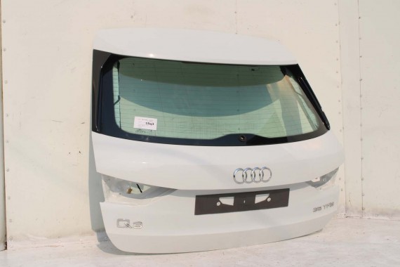 AUDI Q3 83A II TYŁ ZDERZAK + KLAPA BAGAŻNIKA + LAMPY lampa tylny Matrix 2Y2Y LS9R Gletscherweiss Biały F3 83A827025 83A807511
