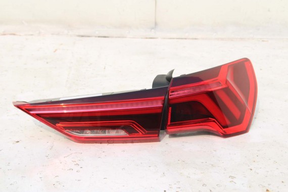 AUDI Q3 83A II TYŁ ZDERZAK + KLAPA BAGAŻNIKA + LAMPY lampa tylny Matrix 2Y2Y LS9R Gletscherweiss Biały F3 83A827025 83A807511