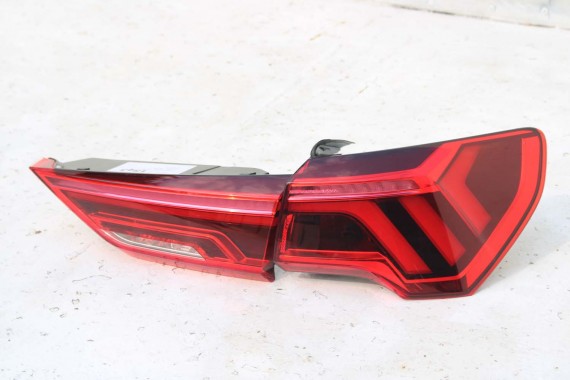 AUDI Q3 83A II TYŁ ZDERZAK + KLAPA BAGAŻNIKA + LAMPY lampa tylny Matrix 2Y2Y LS9R Gletscherweiss Biały F3 83A827025 83A807511