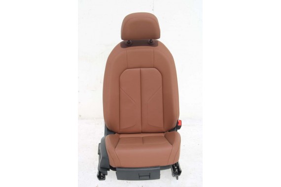 AUDI Q3 83A II FOTELE KOMPLET FOTELI siedzeń siedzenia tapicerka skóra brąz F3 N1M Leder/Kunstleder mono.pur 550-Kombination