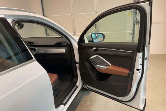 AUDI Q3 83A II FOTELE KOMPLET FOTELI siedzeń siedzenia tapicerka skóra brąz F3 N1M Leder/Kunstleder mono.pur 550-Kombination