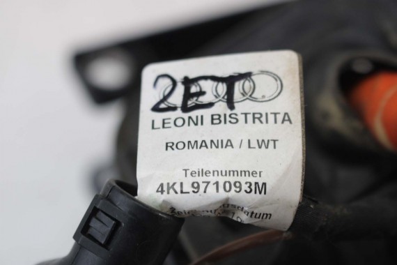 AUDI E-TRON WIĄZKA GNIAZDO 4KL971093M ŁADOWANIA 4KE915651B Q8 ETRON Gniazdo Port Ładowania KABEL ŁADOWANIA Z GNIAZDEM 4KE971871