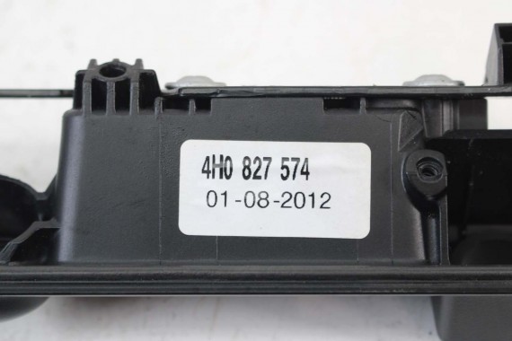 AUDI A8 4H LISTWA RĄCZKA KLAPY BAGAŻNIKA 4H0827574 4H0827574 SWITCH oświetleniem tylnej tablicy D4 8E0943021 8E0943022 4H0827574