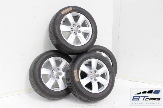 AUDI A4 A5 A6 A7 A8 FELGI 17 OPONY KOŁA felga 4H0601025 8J*17H2 ET30 opona GOODYEAR EFFICIENTER 235/50/17 99Y 8K 8T 4G 4H