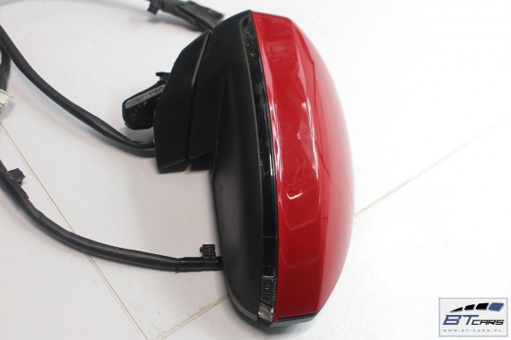 AUDI TT LUSTERKO DRZWI LEWE 14+2pin ANGLIK 8S LY3U - czerwony (tangorot) zewnętrzne pinów kabli przewodów 16pin