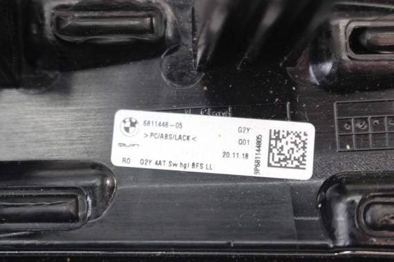 BMW 3 G20 KRATKI WLOTY POWIETRZA KONSOLI 6811448 kratka wlot nawiewu 6806855 6805563 6805796 6805797 6811448 51166811448 PIANO