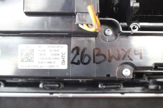 BMW X4 G04 X4M F98 PANEL KLIMY 4AE0DD9 KLIMATYZACJI moduł sterownik nawiewu wentytlacja X4M F98 X4 M 64114AE0DD9 4AE0DD9 4AE0DD9