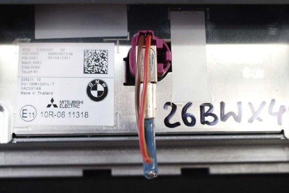 BMW X4 G02 MONITOR EKRAN LCD WYŚWIETLACZ 5A42087 12.3 LCi 65505A42087 NAVI-GPS-TV NAVIGATION DISPLAY X3 5A42087 5A42087 5A42087