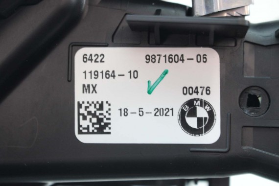 BMW X4M F98 KRATKI WLOTY POWIETRZA KONSOLI 9871599 9871604 kratka wlot nawiewu X4 G02 X3 64229871599 64229871604 9871599 9871604