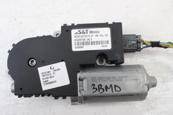 BMW 2 F46 SILNICZEK SZYBERDACHU 7383306 dachu SZKLANY PANORAMA szyber przesuwny Grand Tourer 7391782 54107391782 7383306 7391926