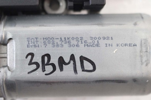 BMW 2 F46 SILNICZEK SZYBERDACHU 7383306 dachu SZKLANY PANORAMA szyber przesuwny Grand Tourer 7391782 54107391782 7383306 7391926