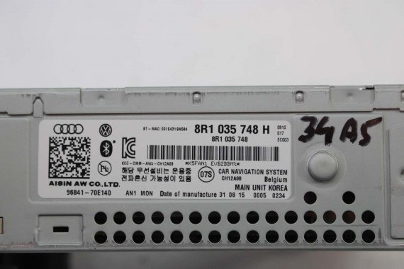 AUDI A4 A5 Q5 FL CZYTNIK MMI 8R1035748H 3G+ SD 8R1 035 748 H DVD HIGH MULTIMEDIA 8K 8T 8R LIFT B8 8R1035748 8R1035748H 8R1035748