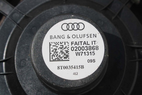 AUDI A5 SPORTBACK GŁOŚNIKI BANG & OLUFSEN 8T8 8T 8T1035223A 8K0035411A 8T0035415B 8T0035416 8T0035397A 8K9035382A 8K9035709