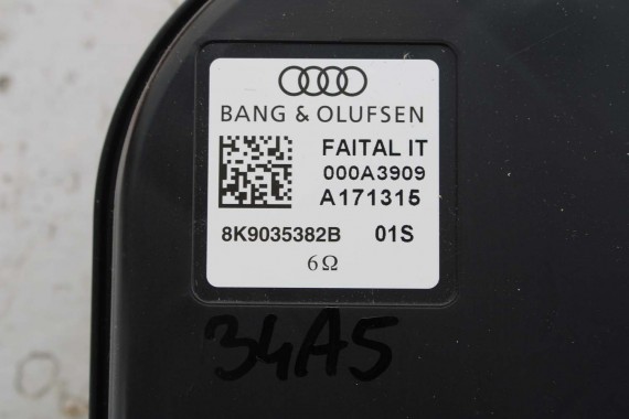 AUDI A5 SPORTBACK GŁOŚNIKI BANG & OLUFSEN 8T8 8T 8T1035223A 8K0035411A 8T0035415B 8T0035416 8T0035397A 8K9035382A 8K9035709
