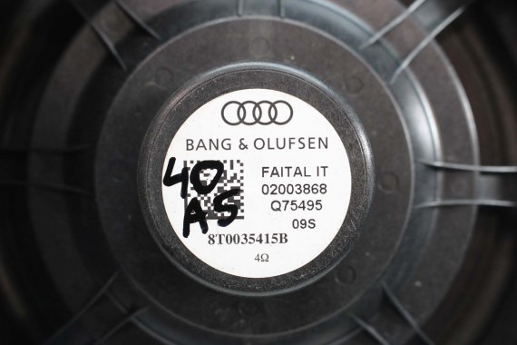 AUDI A5 SPORTBACK GŁOŚNIKI BANG & OLUFSEN 8T8 8T 8T1035223A 8K0035411A 8T0035415B 8T0035416 8T0035397A 8K9035382A 8K9035709
