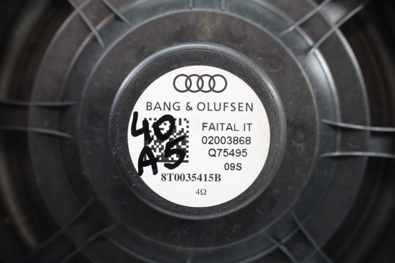 AUDI A5 SPORTBACK GŁOŚNIKI BANG & OLUFSEN 8T8 8T 8T1035223A 8K0035411A 8T0035415B 8T0035416 8T0035397A 8K9035382A 8K9035709