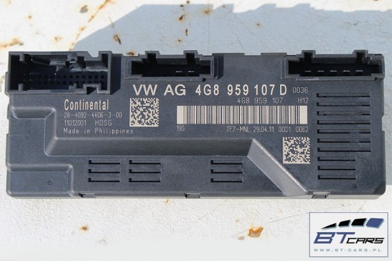 AUDI A7 KLAPY SIŁOWNIKI + MODUŁ 4G8827851B 4G8827852B siłownik 3D0959831D przycisk 4G8959107D sterownik ELEKTRYCZNEJ 4G8959107